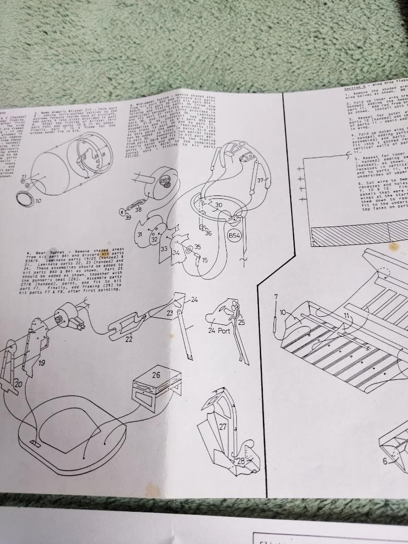 アブロランカスター爆撃機　エッチングパーツ付1:48プラモデル