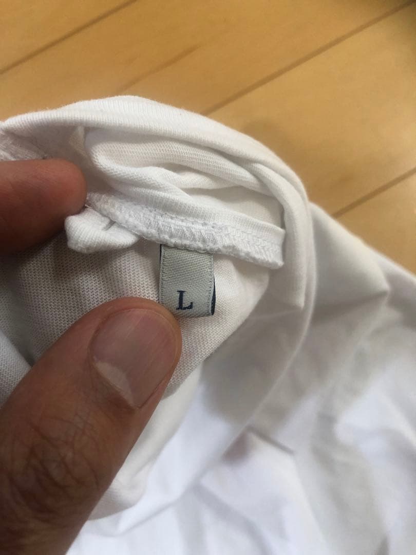 モンクレール MONCLER tシャツ　ボックスロゴ　半袖　L