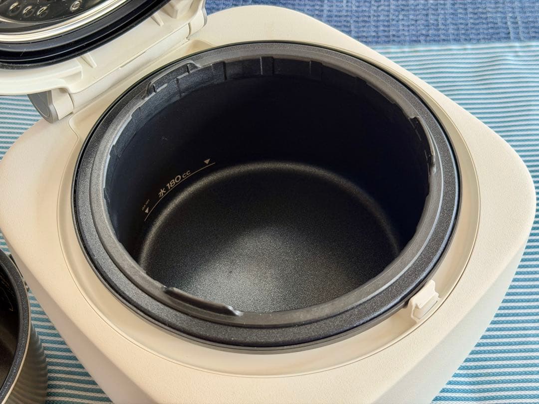 J*y様 BALMIDA THE Gohan K08A ホワイト【未使用の外釜・