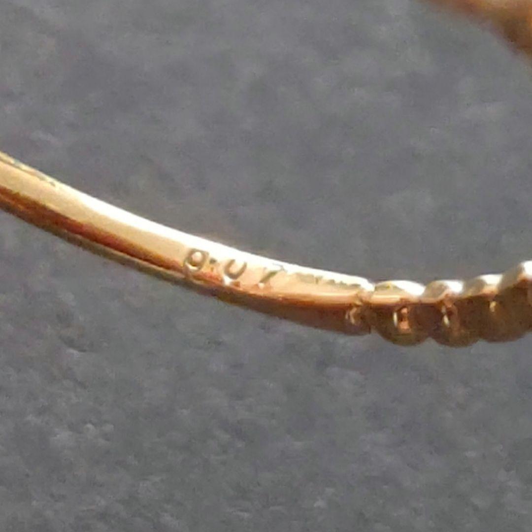 【ビジュソフィア】k18 ダイヤモンドリング