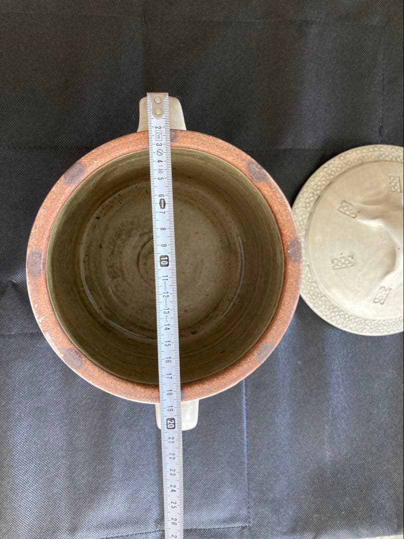 山本教行　陶器　深鉢　ふたもの　箱付き