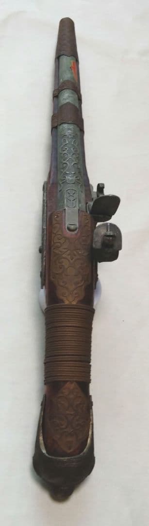スペイン製　フリントロック式 古式銃　装飾品