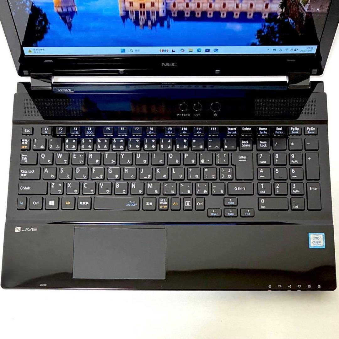 NEC LAVIE NS350G SSD256GBノートパソコン Win11PC