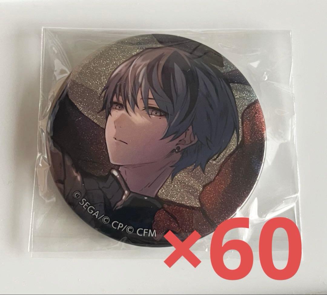 プロセカ 青柳冬弥 グリッター缶バッジ 28c 60点