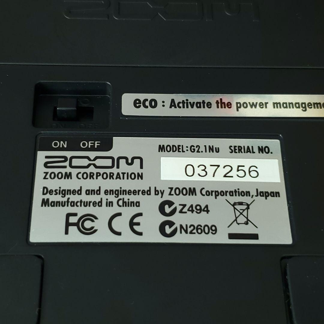 ZOOM G2.1Nu マルチエフェクター