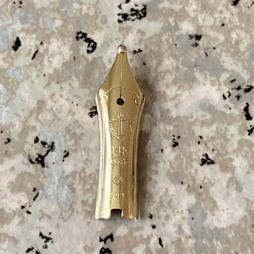 #110 オーバーホール済み 万年筆 SAILOR プロフィット 14k