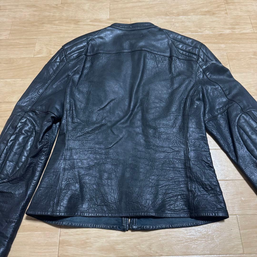 ラルフローレン ブラックレーベル Lサイズ シングルライダースジャケット
