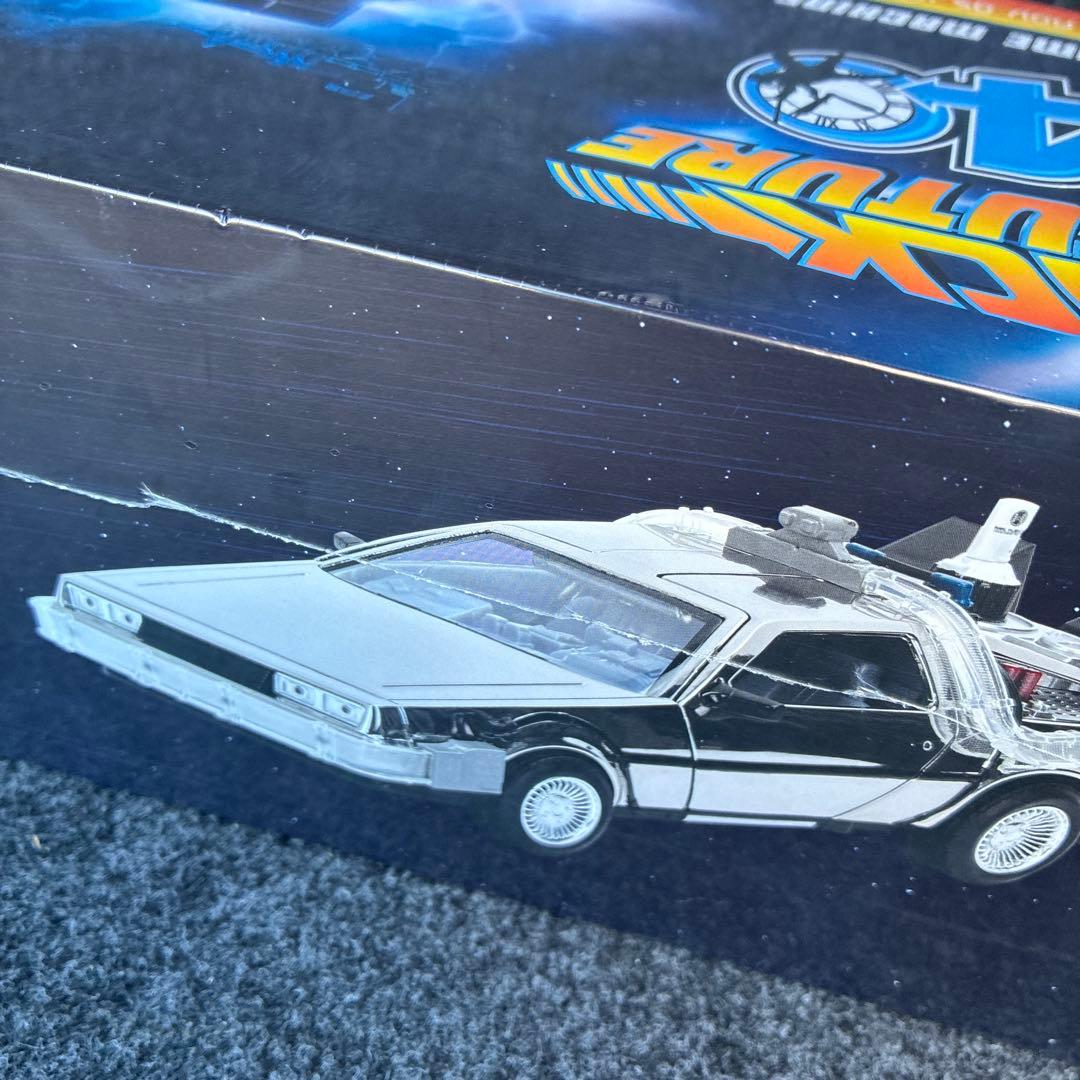 バック・トゥ・ザ・フューチャー デロリアン 限定SVメッキバージョン