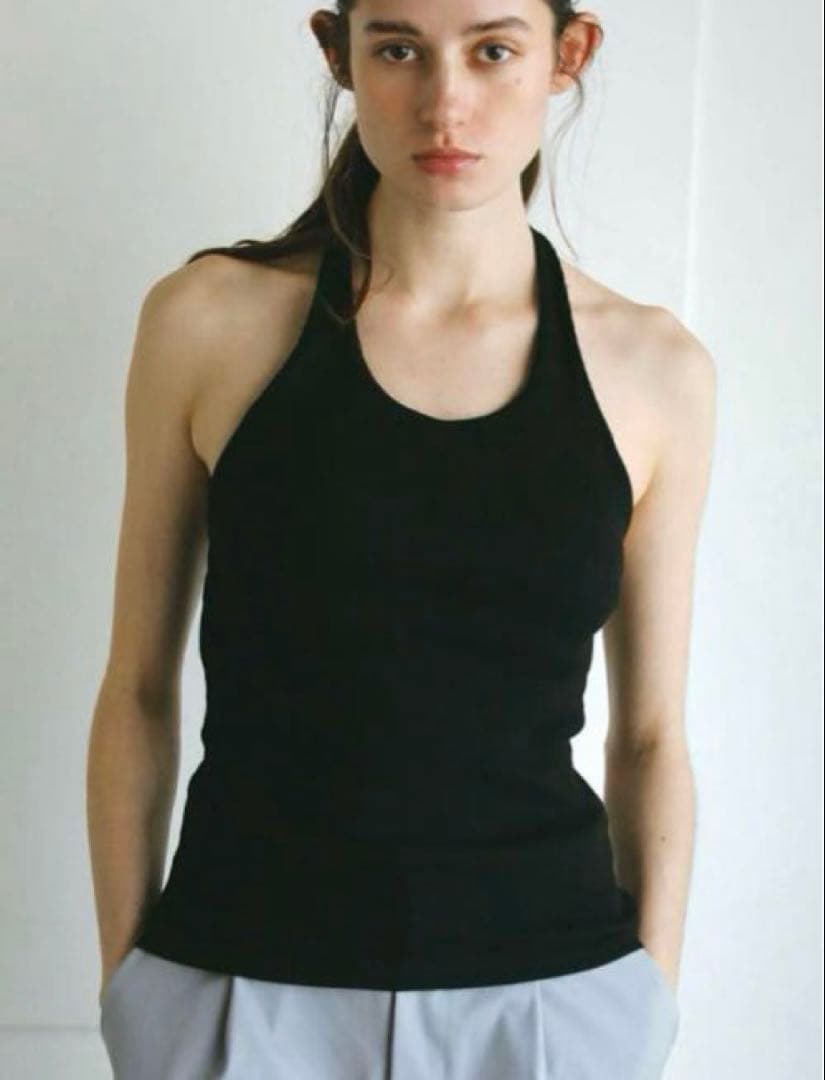 ETRE TOKYO ホルターネックカップイントップス タンク キャミ カップ付