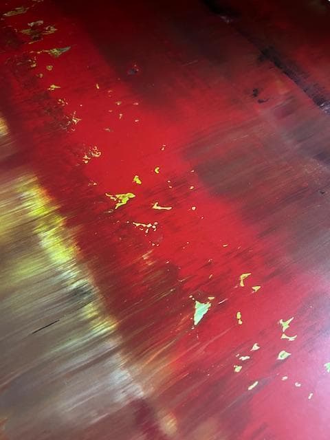 Abstract painting（ゲルハルト リヒター）アートポスター