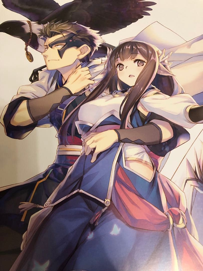 【非売品】うたわれるもの Suara 天命の傀儡 アクアプラス B2 ポスター