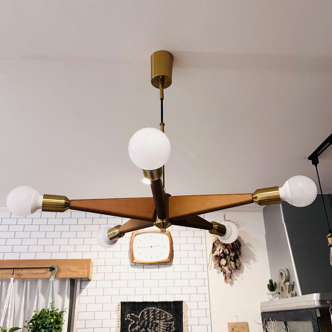 【美品 使用少】unico完売 Lindenhurstペンダントライト