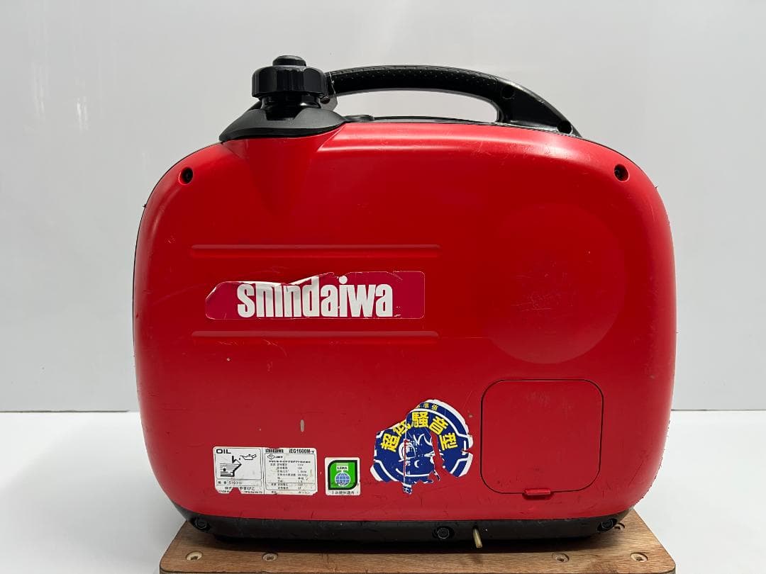 新ダイワ インバーター発電機 iEG1600M 【動作良好・保証付】★81214