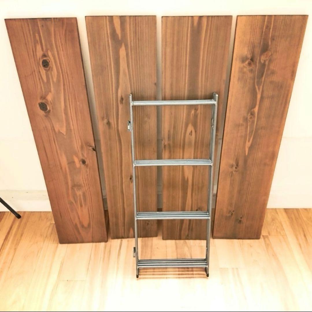 terumin【引き取り限定11/3まで】アイアンラック 飾り棚 シェルフ