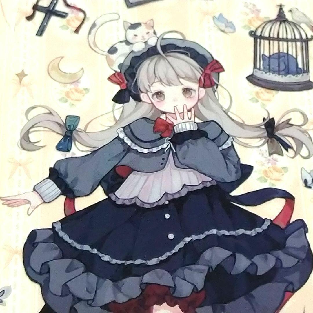 J382＃福斯特花园女巫(PET)xx studio切り売り海外人物マステ女の子