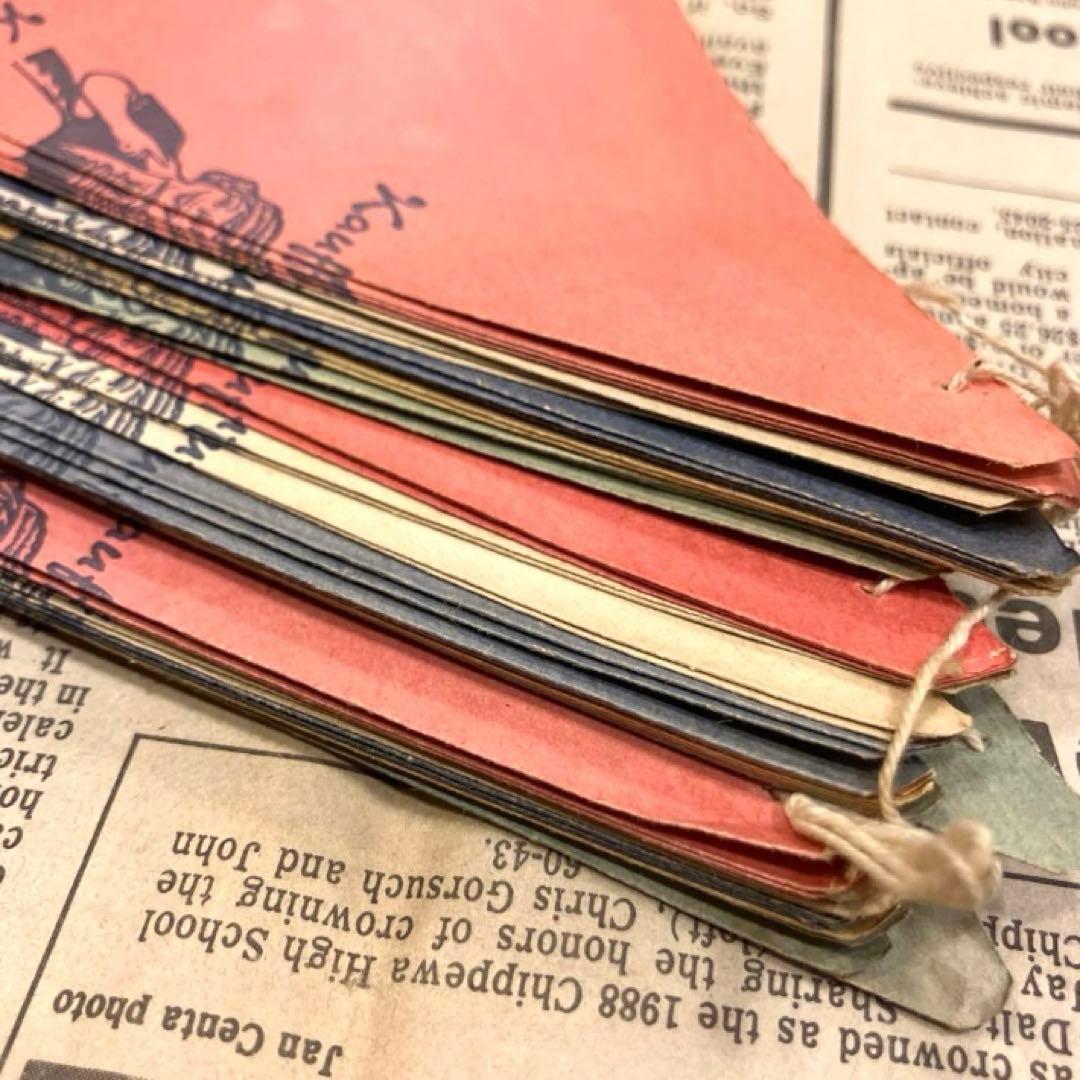 海外　ヴィンテージ ドイツ　ままごと　マルシェ袋　ジャンクジャーナル　60枚★