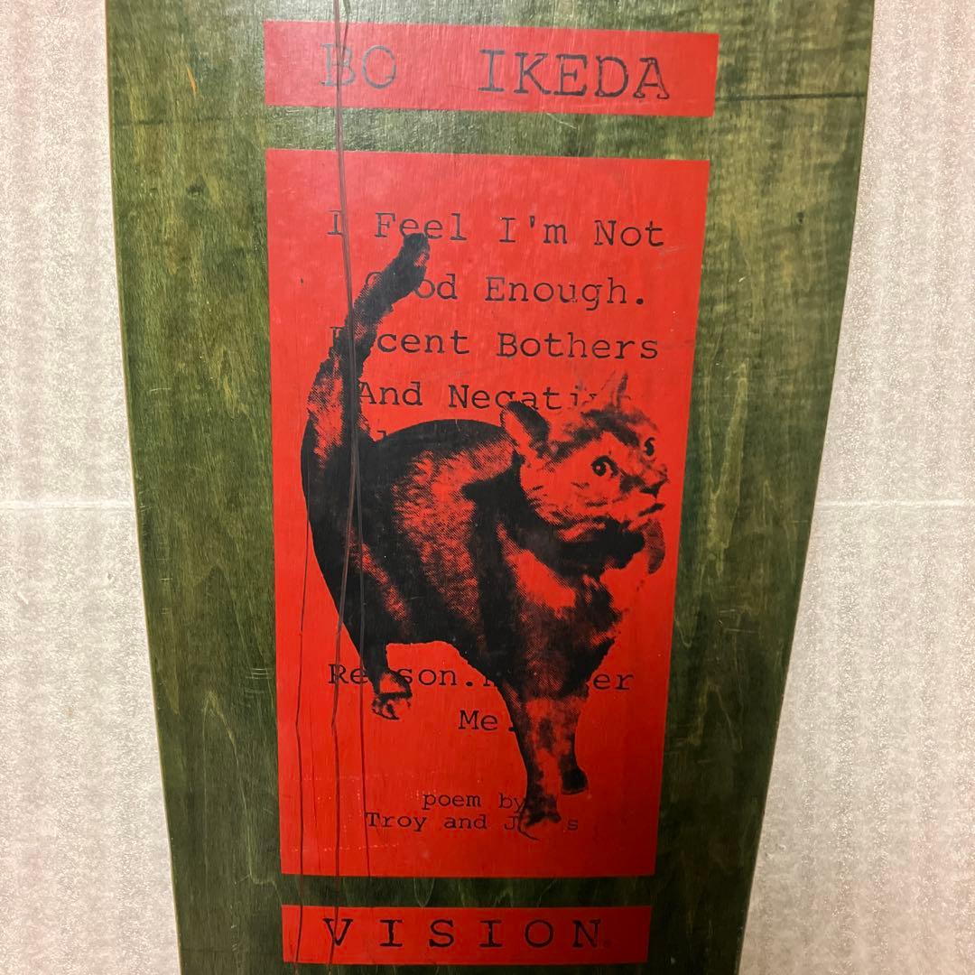 スケートボード Vison Skateboard Deck Bo Ikeda Pro Model
