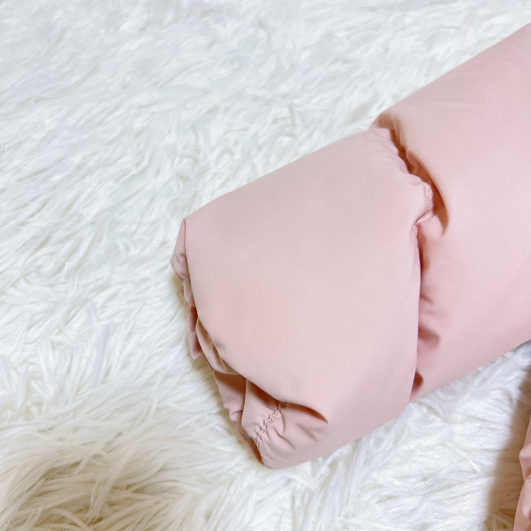 ボンポワン　ピンク　ダウンコート　18m フード付き　冬　80 ダウンジャケット