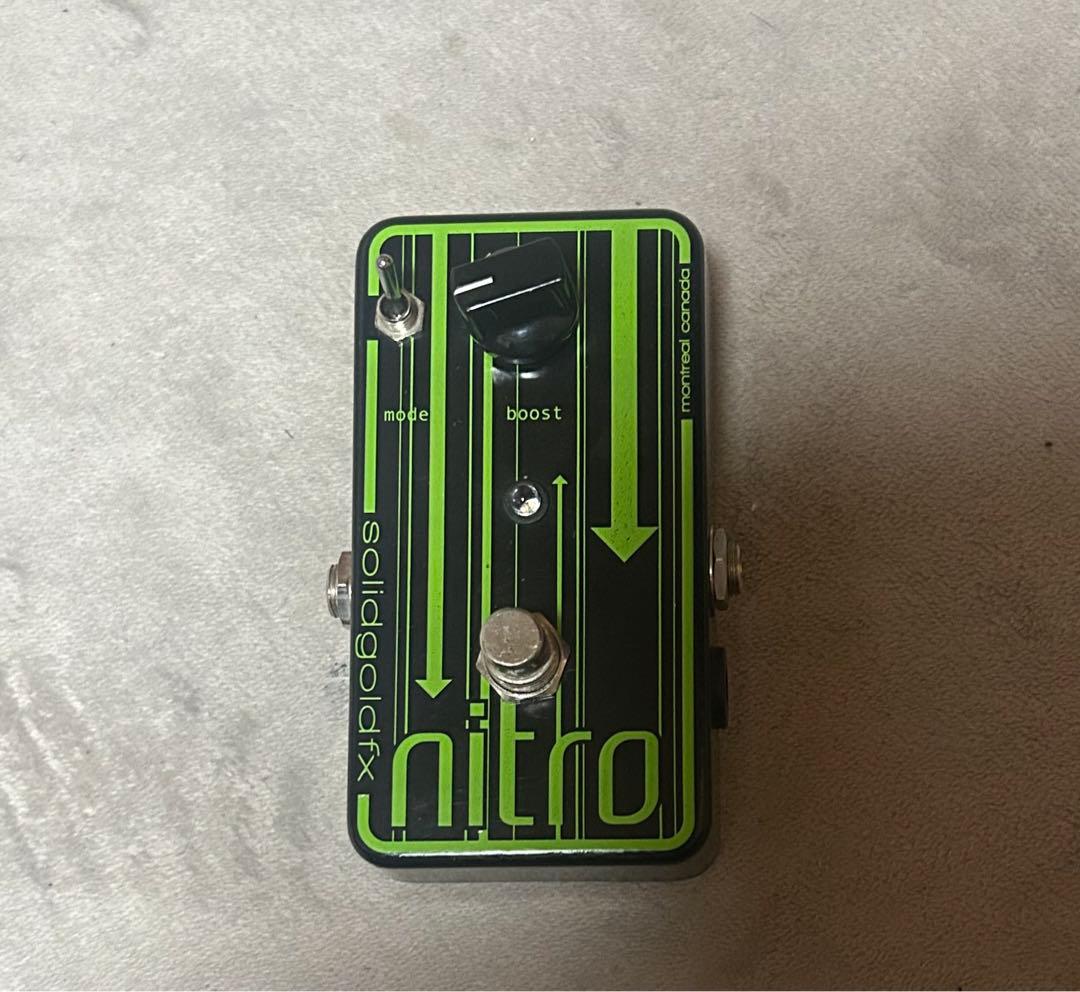 solidgoldfx nitro boost クリーン ブースター