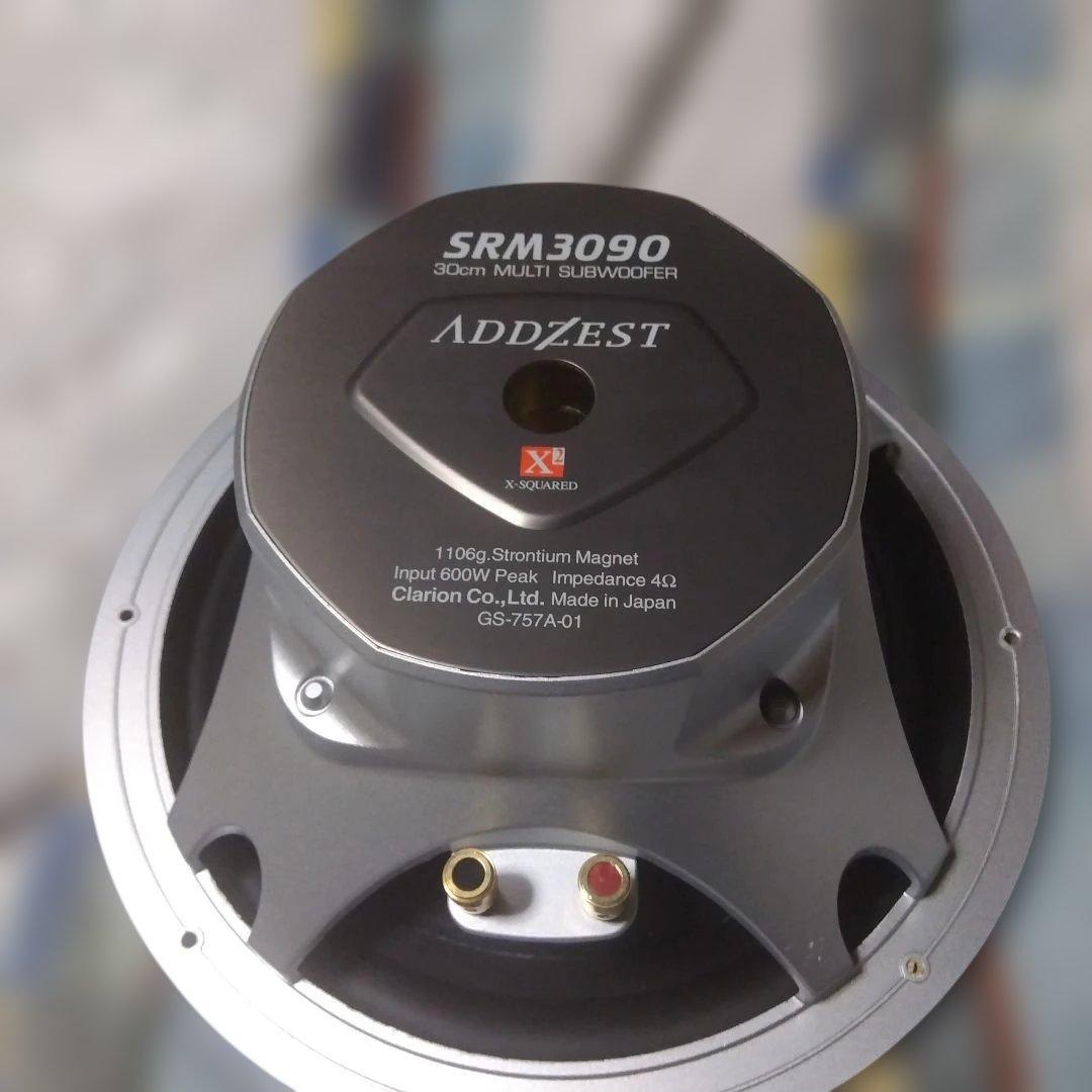 当時物　希少品　ADDZEST SRM3090 30cm SUBWOOFER　①