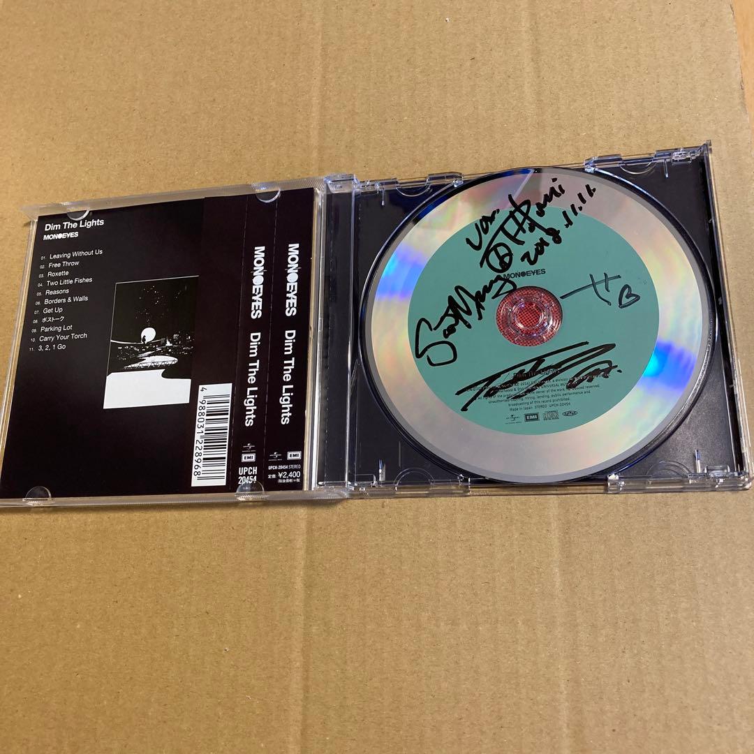 MONOEYES モノアイズ　直筆サイン入り CD
