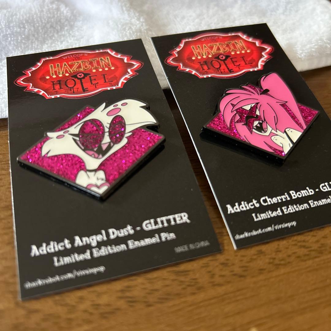 d*3様 Hazbin Hotel/ハズビンホテル　Addict ピンバッジ　ピ
