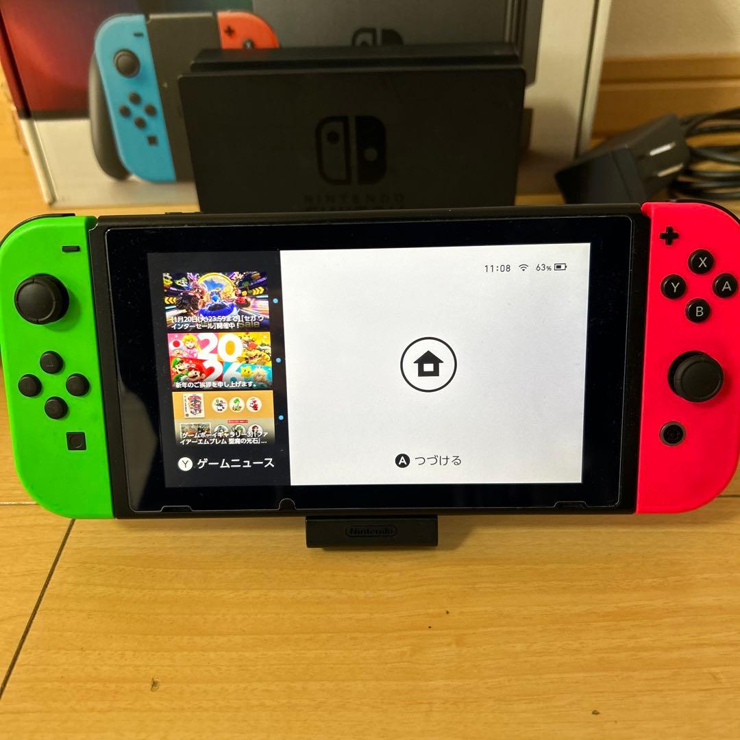 Nintendo Switch （L） ネオンブルー／（ R） ネオンレッド本体