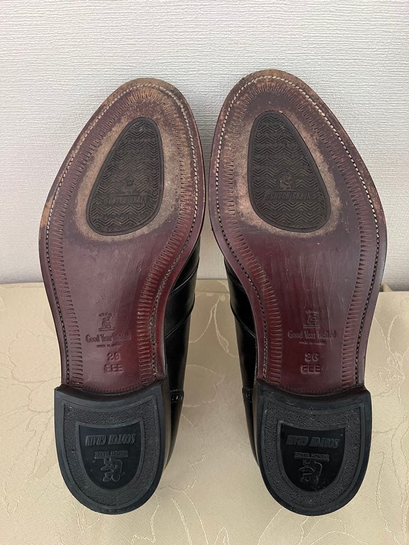 スコッチグレイン　タッセル　黒 26EEE