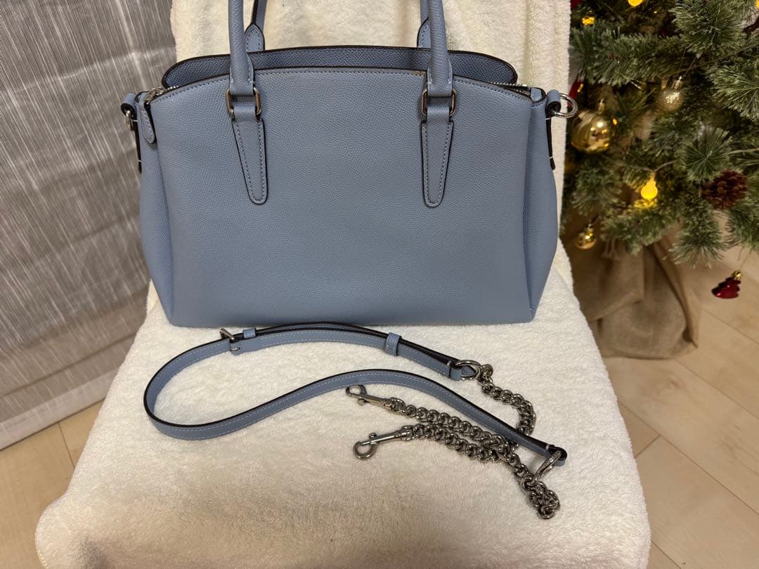 y*3様 【美品・保存袋付き】COACH 2WAY レザートート ショルダー ブ