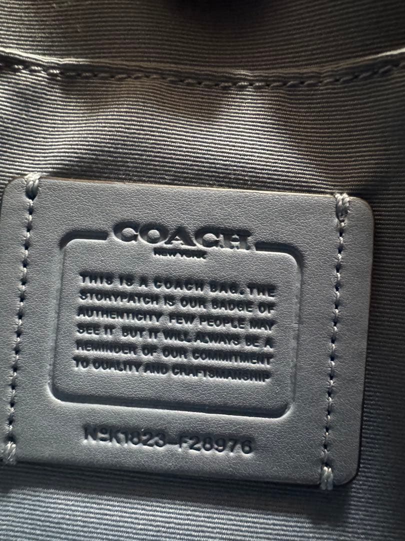 y*3様 【美品・保存袋付き】COACH 2WAY レザートート ショルダー ブ