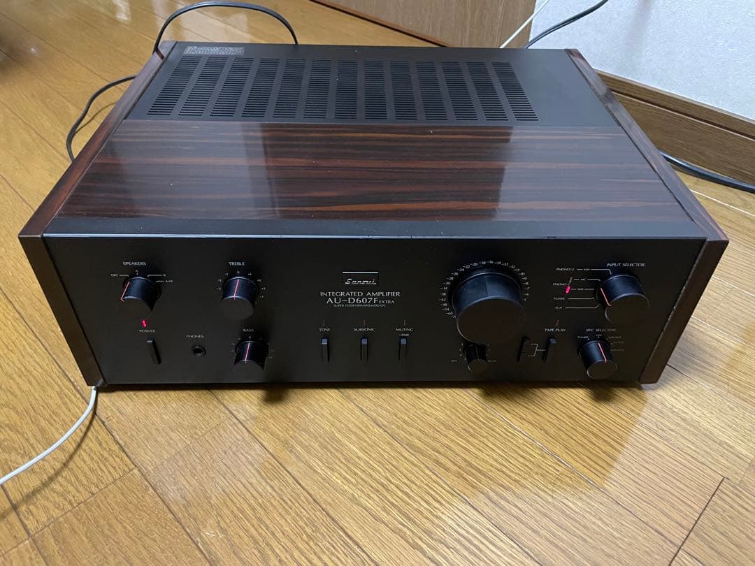 動作品　サンスイ　AU-D607 F Extra