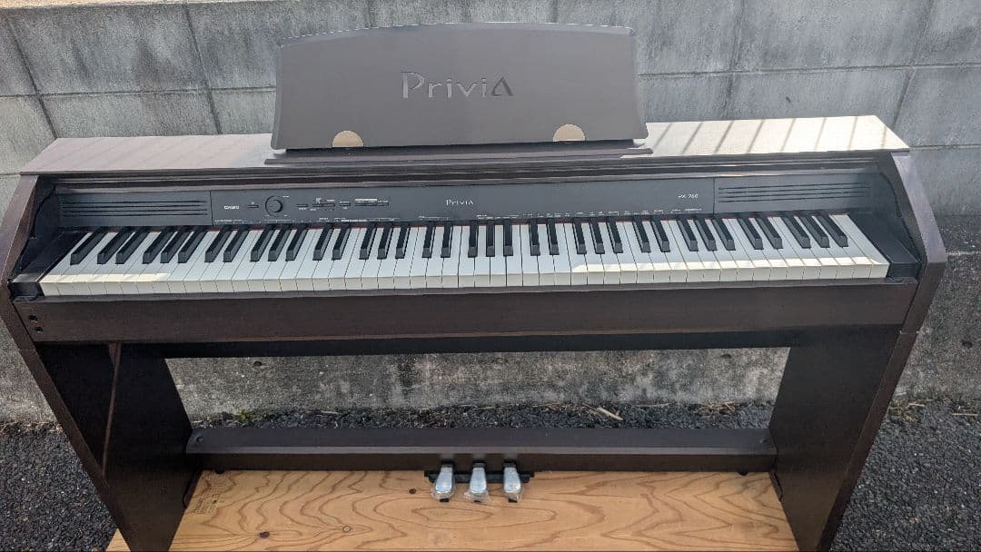 送料込み CASIO 電子ピアノ PX-760 14年製 ほぼ未使用Lev綺麗さ