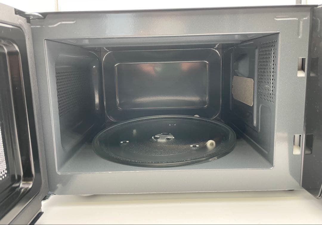 ✨中身は美品✨【SHARP】RE-TM18-B 500W電子レンジ（黒）