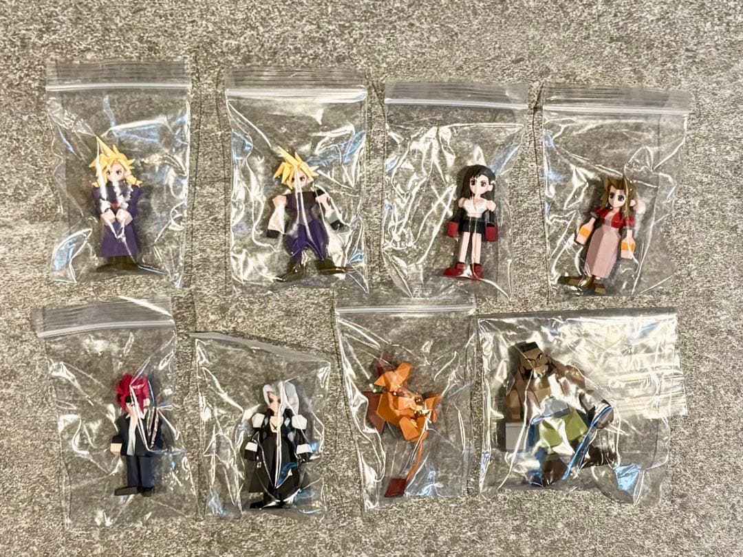 【新品】FF7 一番くじ ミニフギュア フルコンプ リメイク リバース各賞まとめ