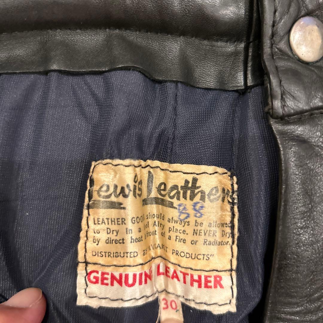 Lewis Leathers レザーパンツ 30黒