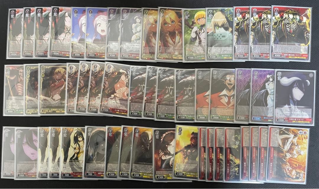 ヴァイスシュヴァルツ オーバーロード 8電源 デッキ