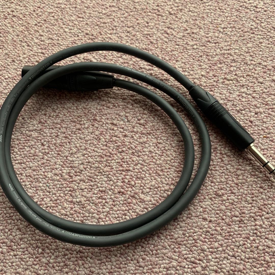 オヤイデ　TRS-XLRメスケーブル　XLRオス-XLRメス　6本セット