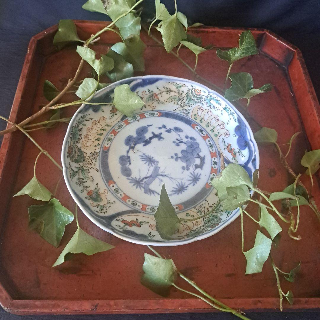 「high level 渦福(うずふく)の満足感！ 」古伊万里皿 3客セット 骨