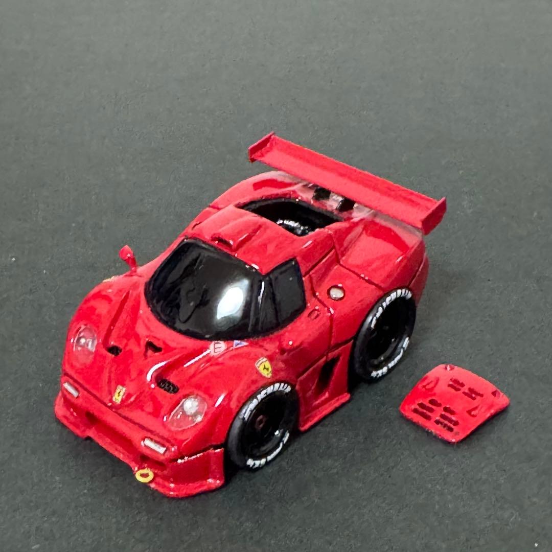 フェラーリ F50 エンジン蓋ありmini1000Qさん カスタムチョロQ完成品
