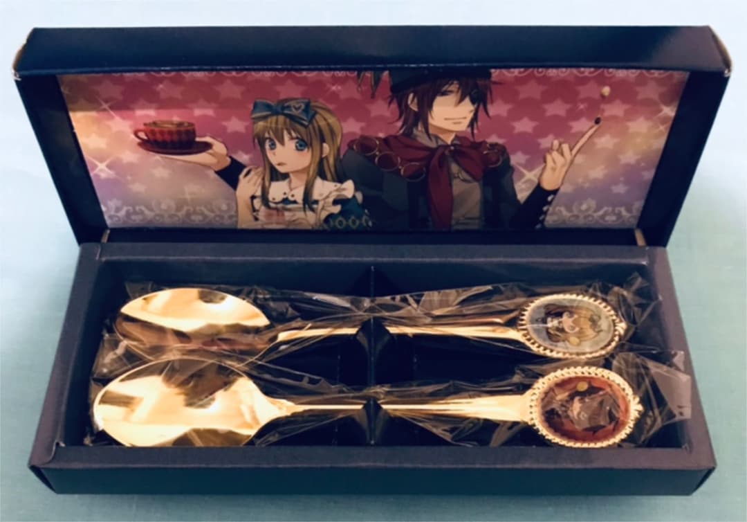 ハートの国のアリス　スプーン＆ブロマイドセット　　QuinRose クインロゼ
