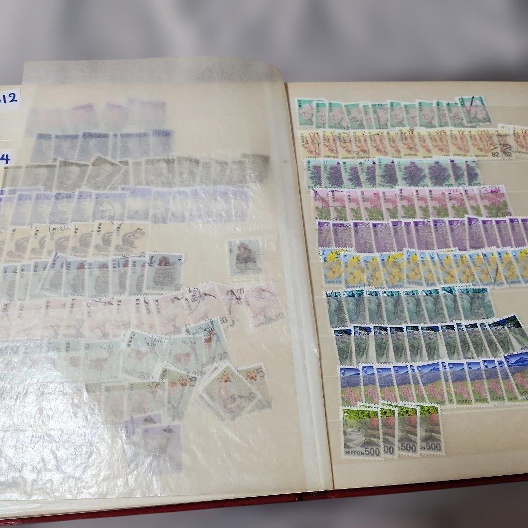 #4 昭和使用済み切手　1冊