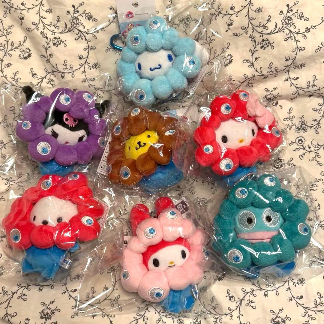 大阪万博サンリオなりきりぬいぐるみ7種セット