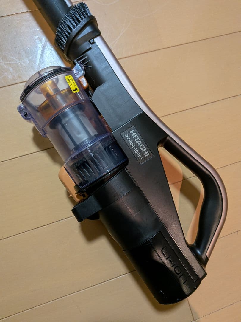 【強連続８分44秒】日立　スティッククリーナー　PV-BHL5000J　オマケ付