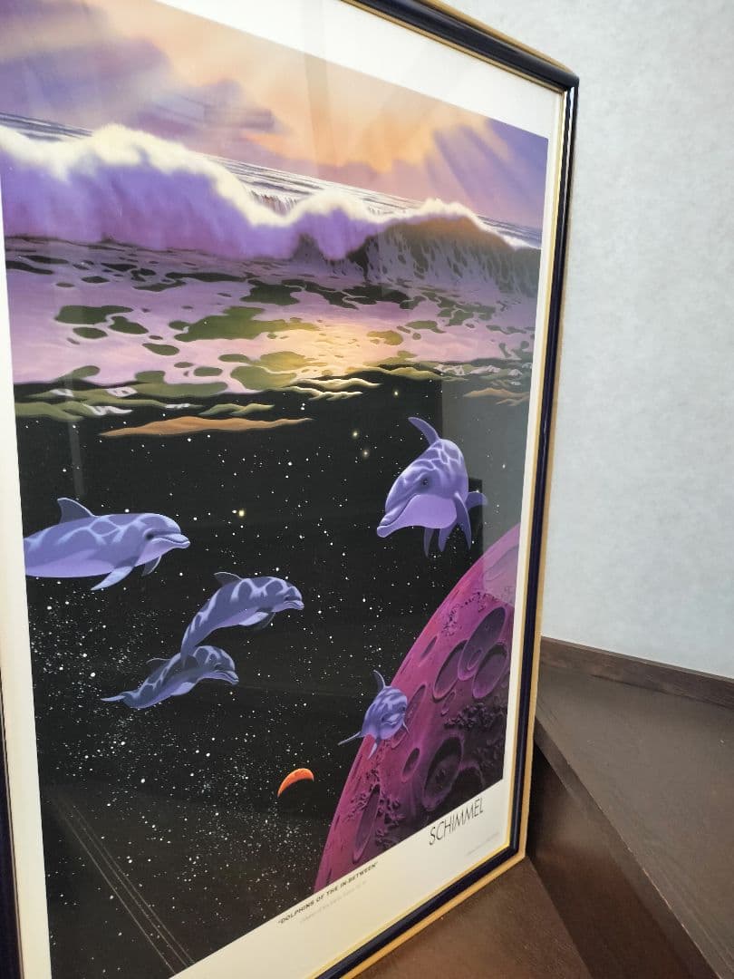 シム・シメール　アート　額