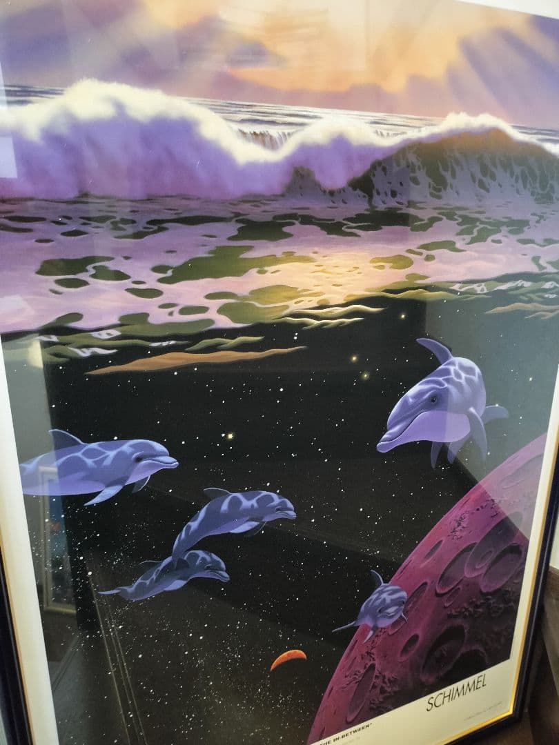 シム・シメール　アート　額