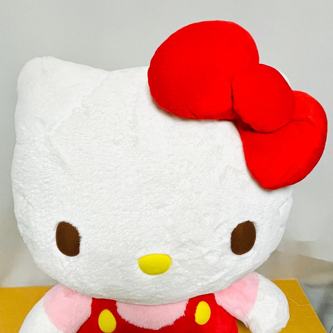 【特大】 ハローキティ ぬいぐるみ　約105cm　4Lサイズ　マグカップ付き