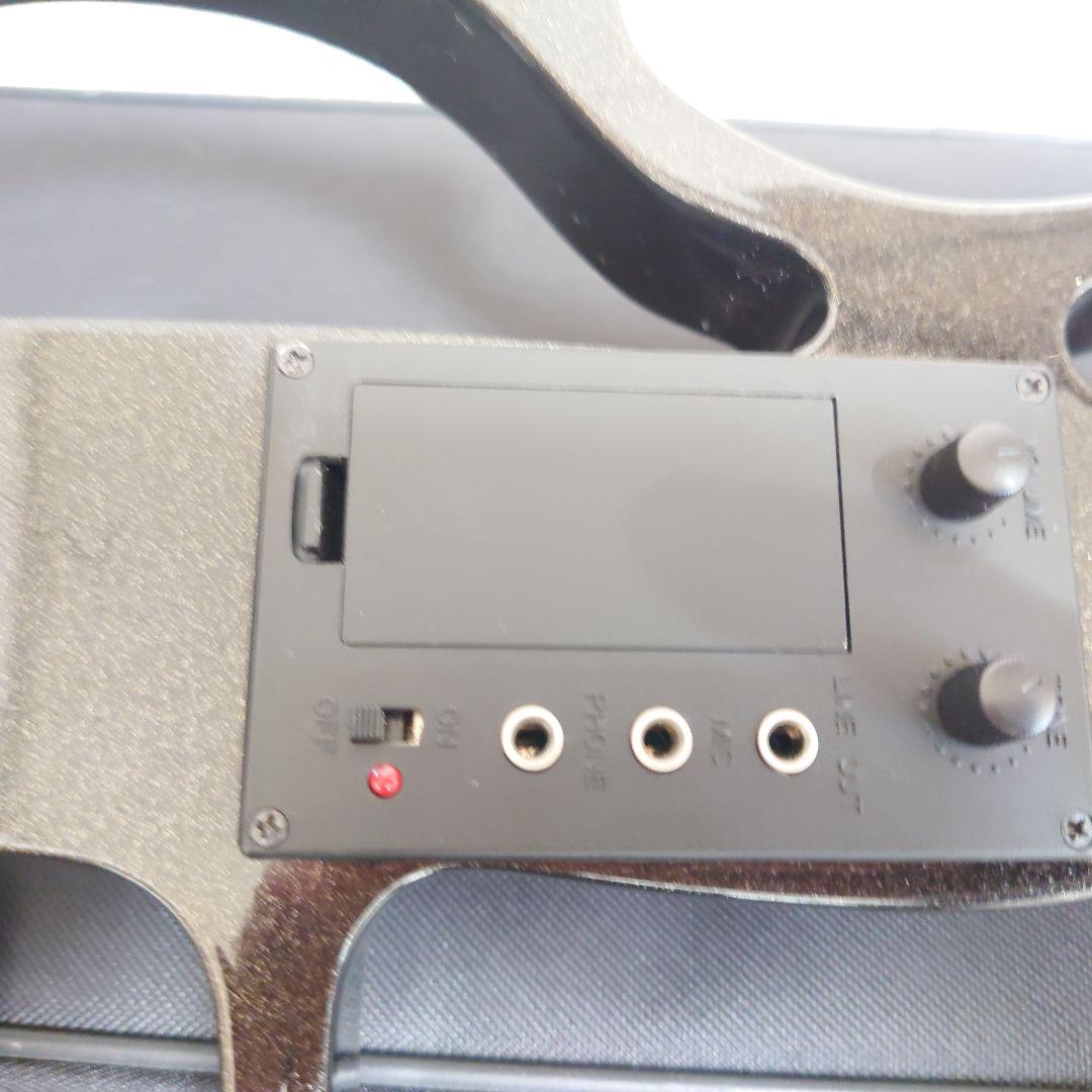 【匿名配送】 Valente EVN-27 エレキバイオリン ブラック