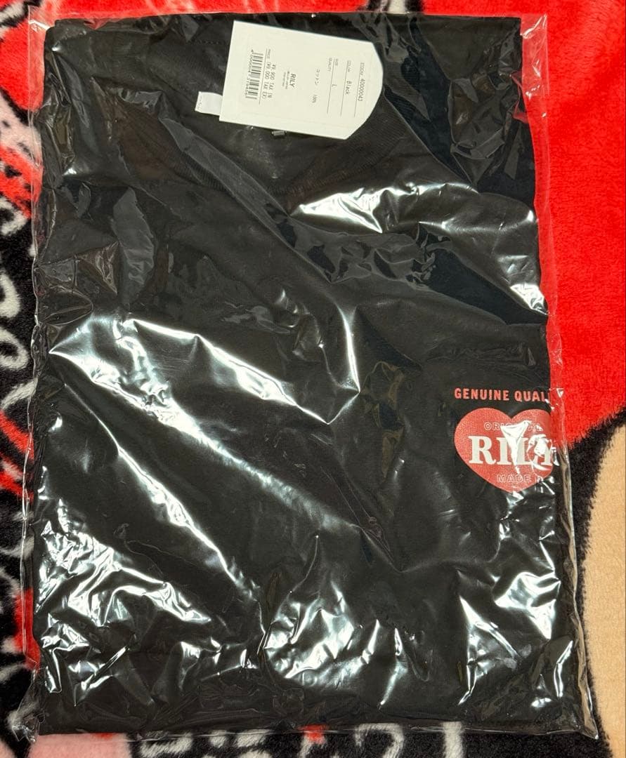 ⭕️新品・未使用⭕️RILY Heart Logo LS Tee L Black