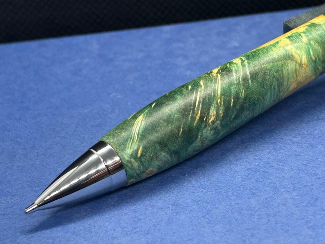 【早い者勝ち】メープルスタビライズドウッド　ボールペン0.5 金色金具変更