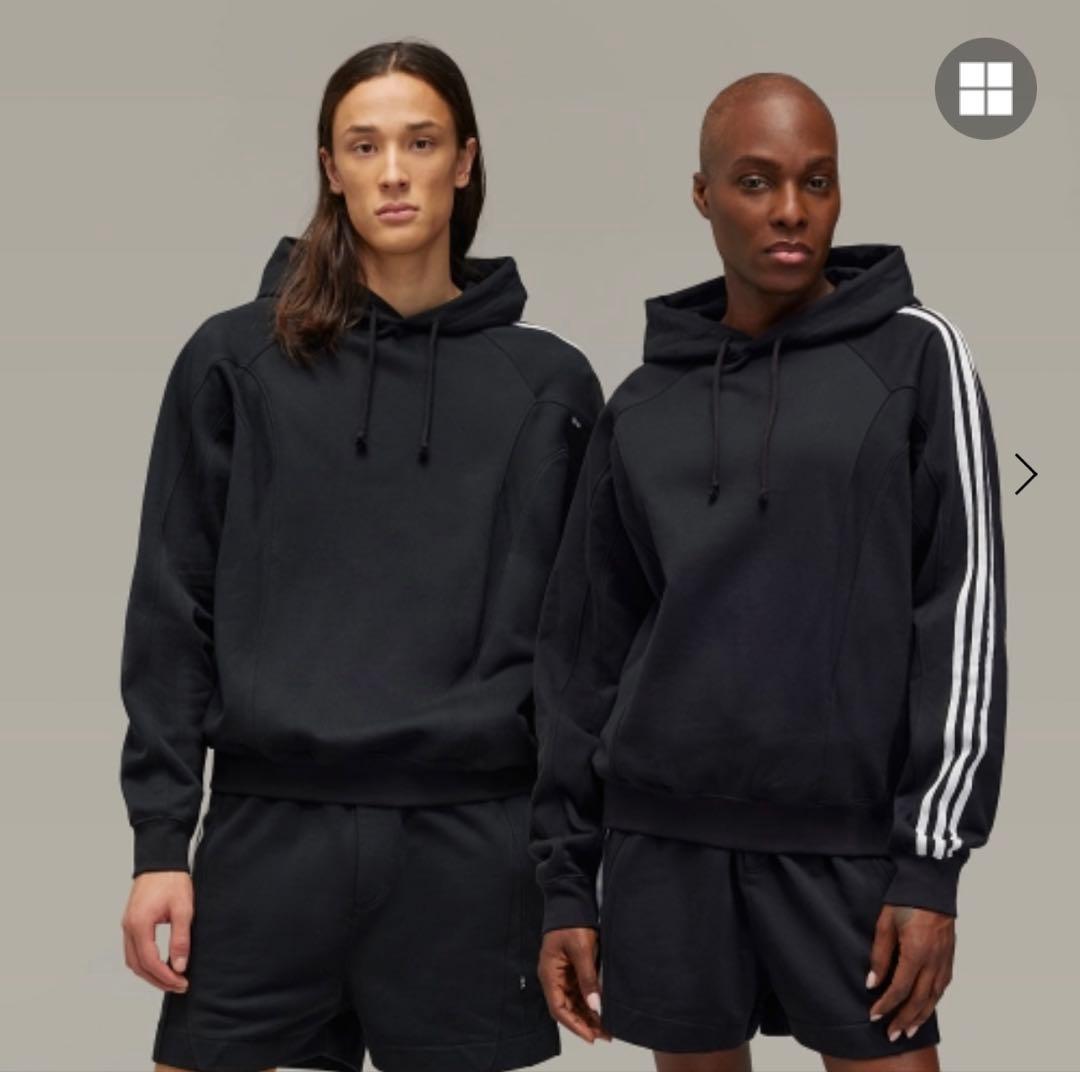 【試着1回のみ】Y-3 フーディー 「U CUTLINE HOODI」XSサイズ